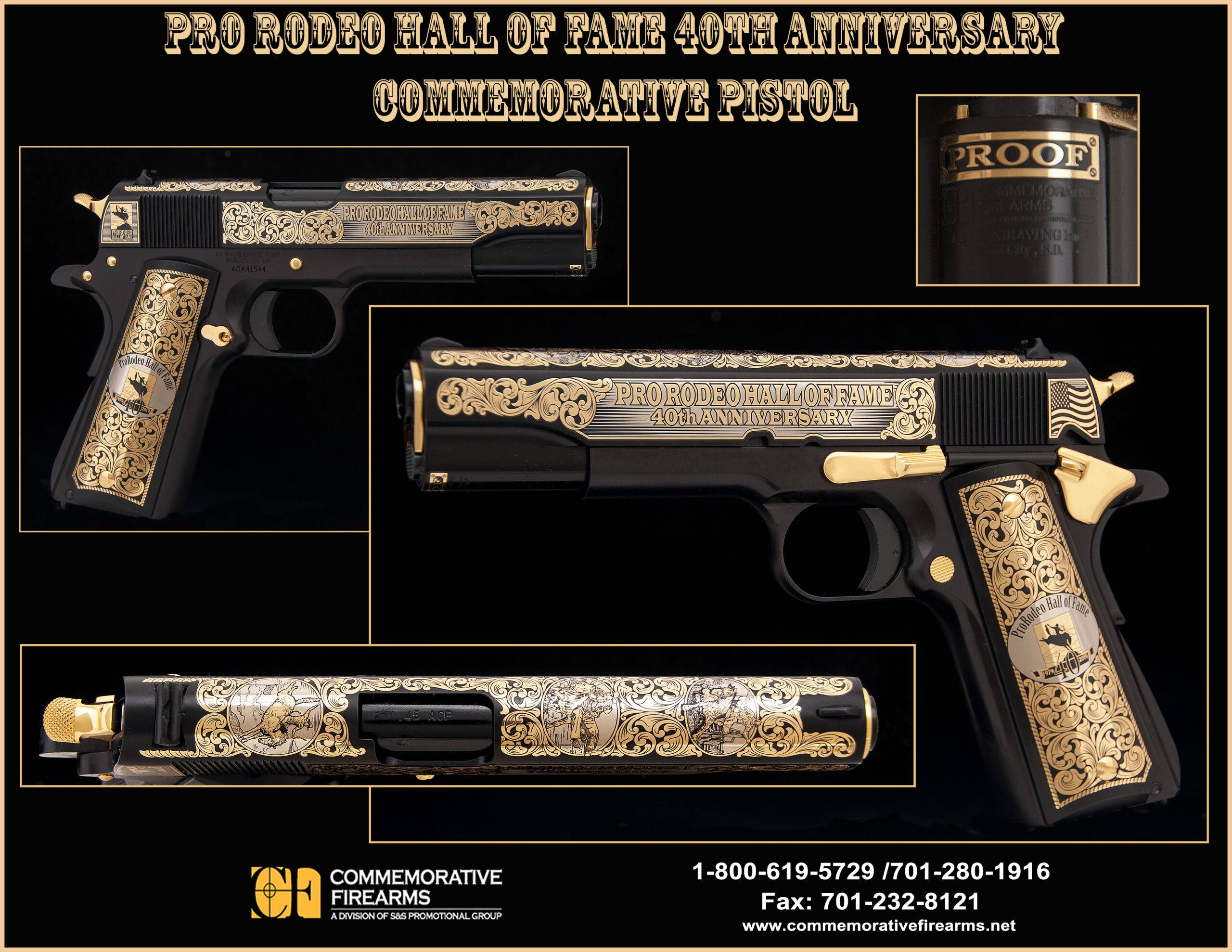 Pro Rodeo Hall of Fame 40th Anniversary .45 auto_bro